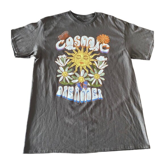 NWOT Latte Love - Cosmic Dreamer- Boho Womens T-Shirt Size L - Picture 1 of 3